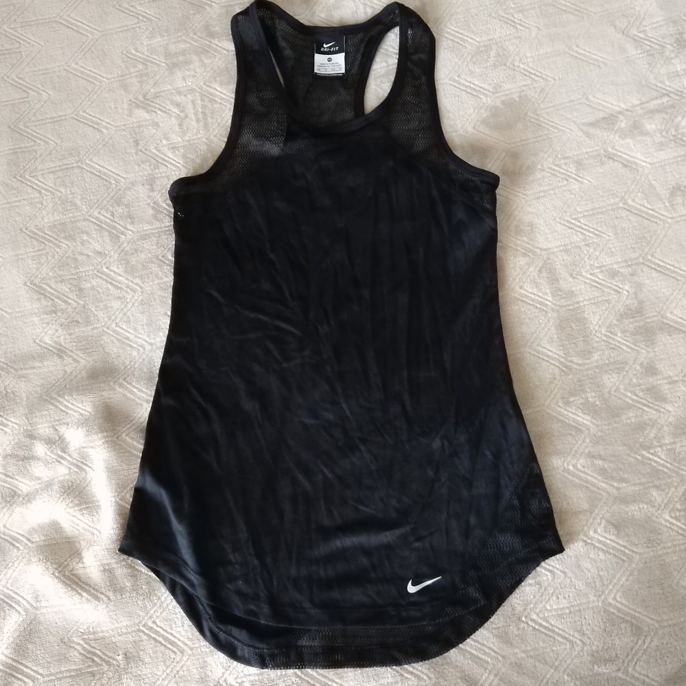 Nike black tank top